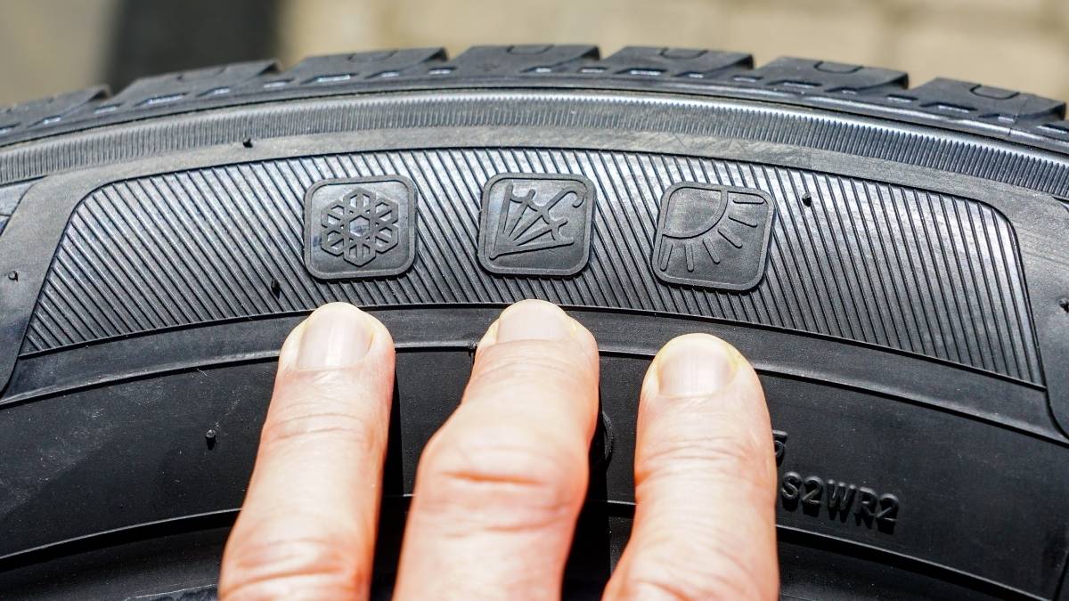 Tire sidewall numbers explained and DOT date code location